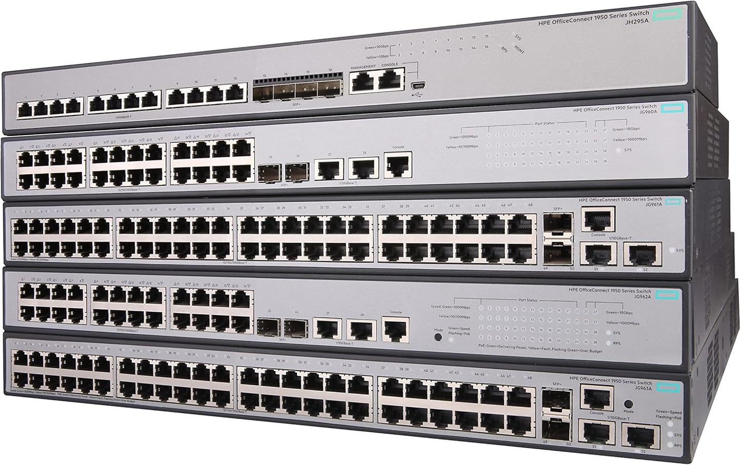 HP 1950-48G-2SFP+-2XGT Switch (JG961A)