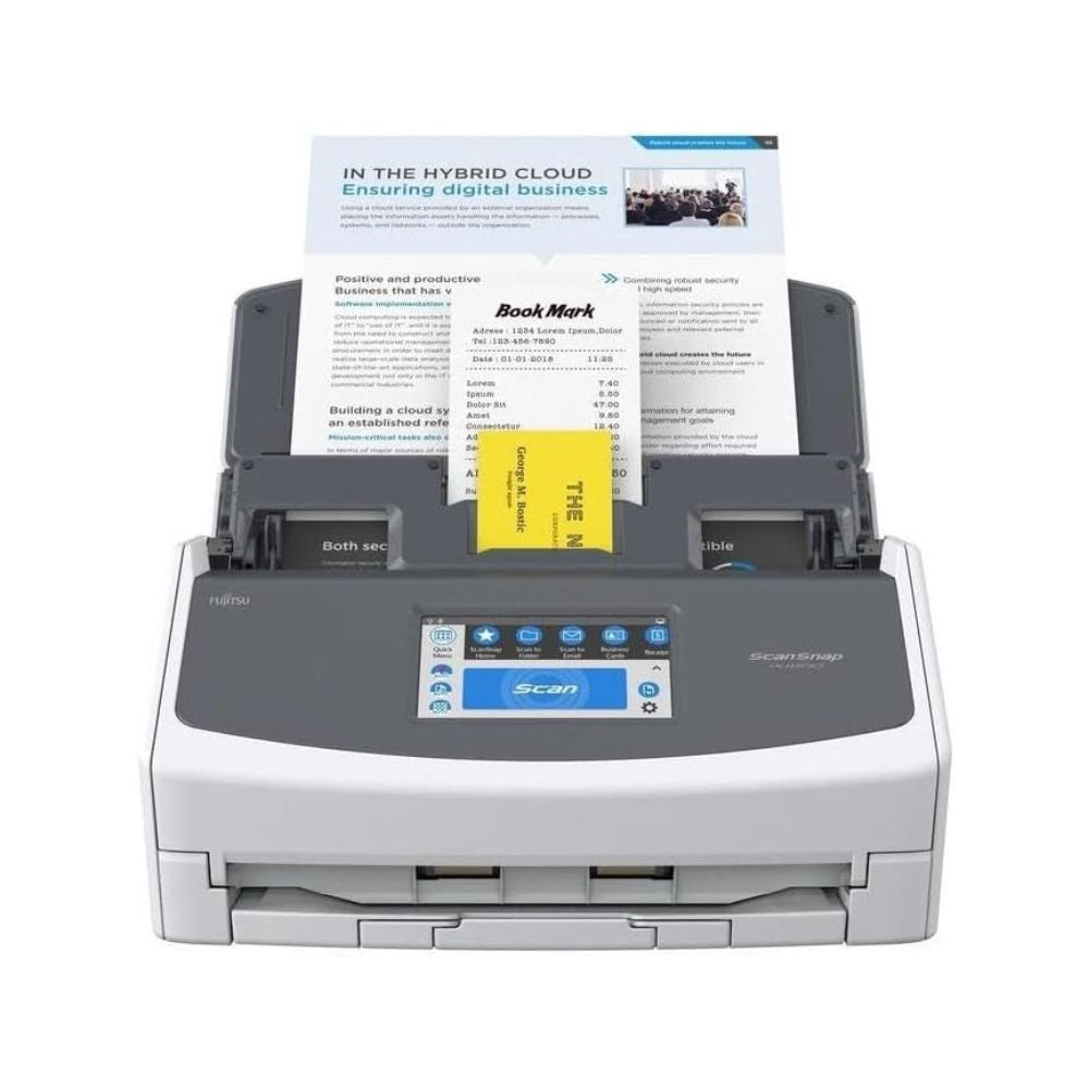Fujitsu ScanSnap iX1600 ADF Scanner - 600 dpi Optical, White