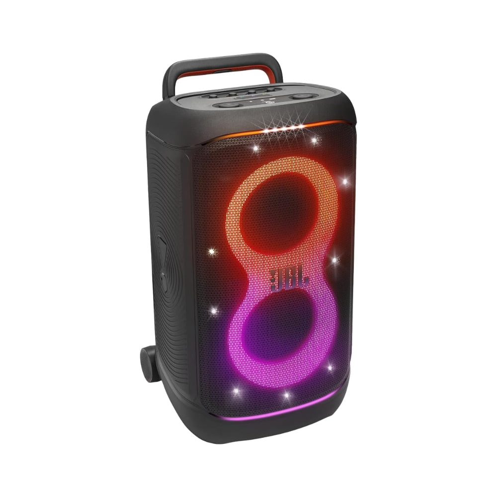 JBL PartyBox 110 - Portable Party Speaker with Built-in Lights, Powerful Sound and deep bass, Black Including Winguard Protective Dust Cover