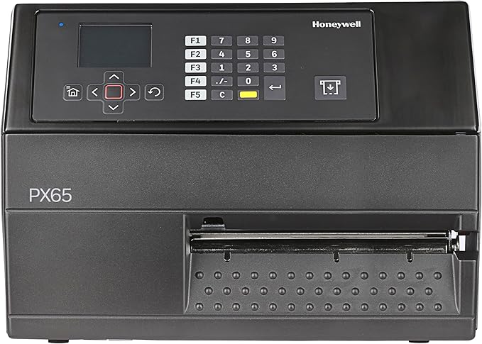Honeywell PX65A Industrial Label Printer 300 DPI, Ethernet Thermal Transfer Barcode Printer 4" Industrial Printing for Manufacturing, Logistics, Warehouse, Shipping, PX65A00000000300
