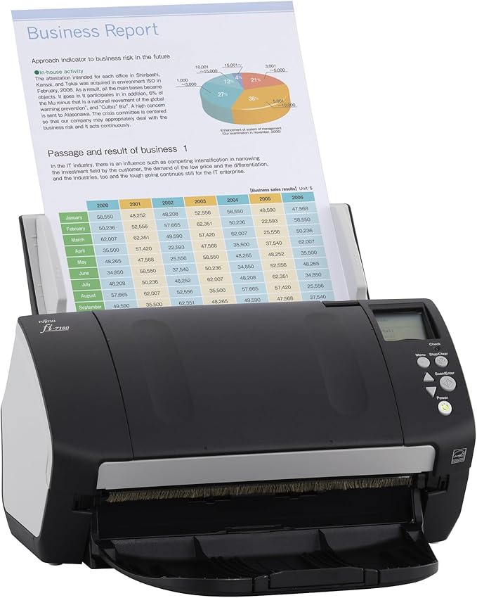 Fujitsu fi-7180 Color Duplex Document Scanner - Departmental Series