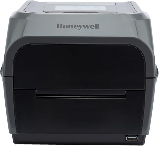 Honeywell PC45T Thermal Transfer Label Printer, Industrial Desktop Shipping & Barcode Printer, 203 DPI Ethernet/Bluetooth/WLAN, PC45T010000201 with EpicRise Barcode one Year Warranty
