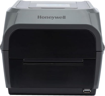 Honeywell PC45T Thermal Transfer Label Printer, Industrial Desktop Shipping & Barcode Printer, 203 DPI Ethernet/Bluetooth/WLAN, PC45T010000201 with EpicRise Barcode one Year Warranty