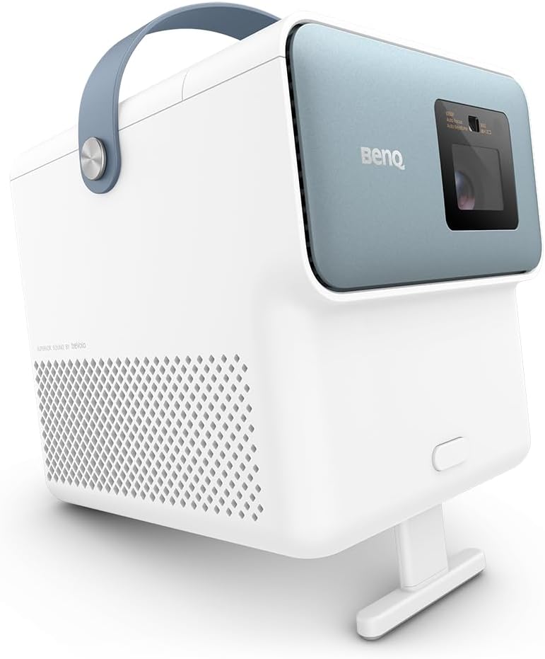 BenQ GP100A | Outdoor 4K supported Portable Projector | 1080p Resolution | 1000 ANSI Lumens