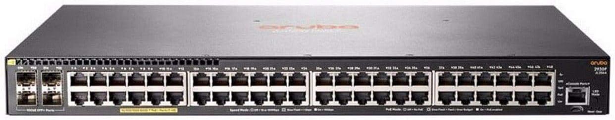 HP Aruba 2930F 48G 4SFP Switch - 48 Ports - Manageable - 4 x Expansion Slots - 1000Base-X, 10/100/1