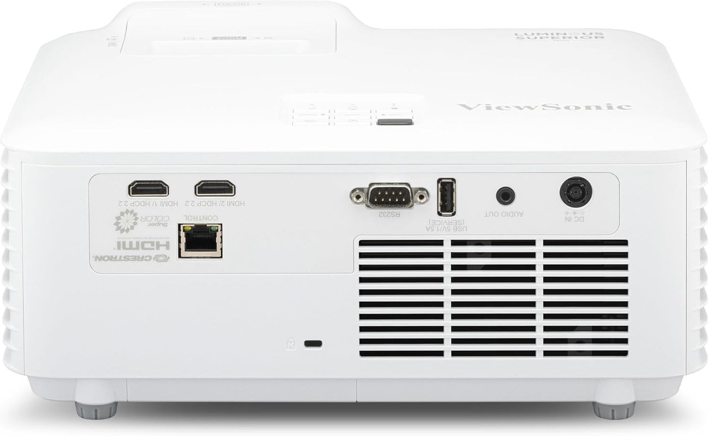 ViewSonic LSD500HD 5500 Lumens 1080p Laser Projector, High Brightness for Large Offices, 1.3x Optical Zoom, H/V Keystone