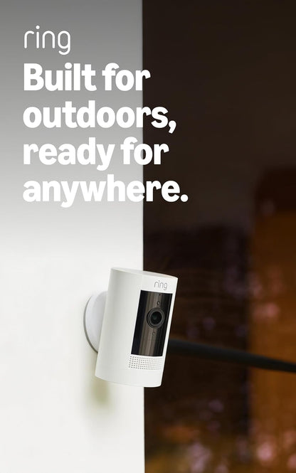 Ring Outdoor Cam (Stick Up Cam), Weather-resistant home or business security camera