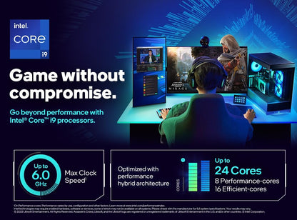 Intel Core i9-12900K Gaming Desktop Processor with Integrated Graphics and 16 (8P+8E) Cores up to 5.2 GHz Unlocked LGA1700 600 Series Chipset 125W