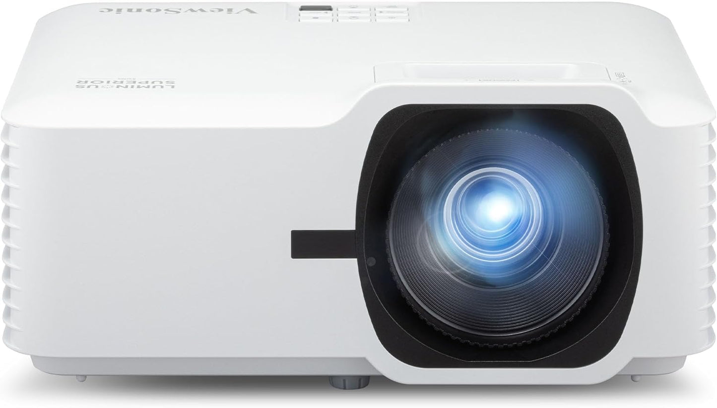 ViewSonic LSD500HD 5500 Lumens 1080p Laser Projector, High Brightness for Large Offices, 1.3x Optical Zoom, H/V Keystone