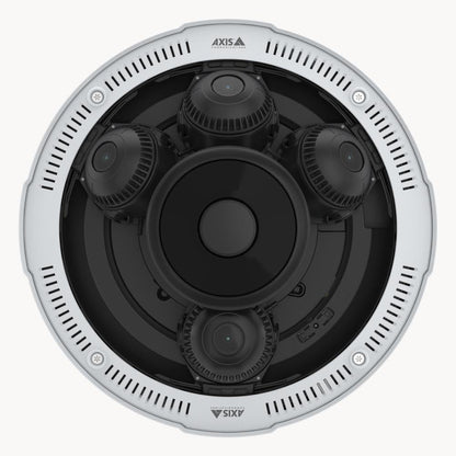 Axis P3738-PLE Multisensor Panoramic Camera, 4x4K Video Resolution, Indoor and Outdoor Use, 32 MP, IR LED Motion Alert