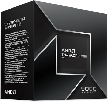 AMD 100-100000723WOF Ryzen Threadripper PRO 9975WX Processor - 32-Core - 4.0 GHz - Socket sTR5-350 W