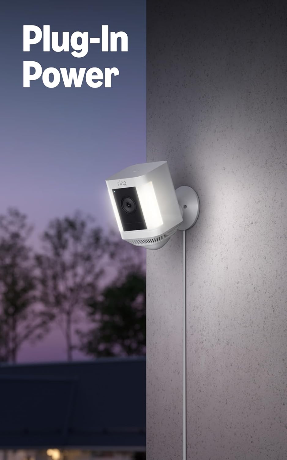 Ring Spotlight Cam Plus, Battery (newest model), Home or business security with HD video