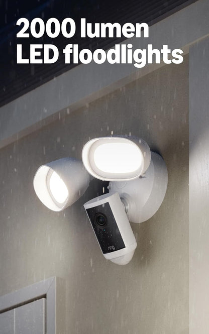 Ring Floodlight Cam Pro, Wired (newest model), Home or business security Camera