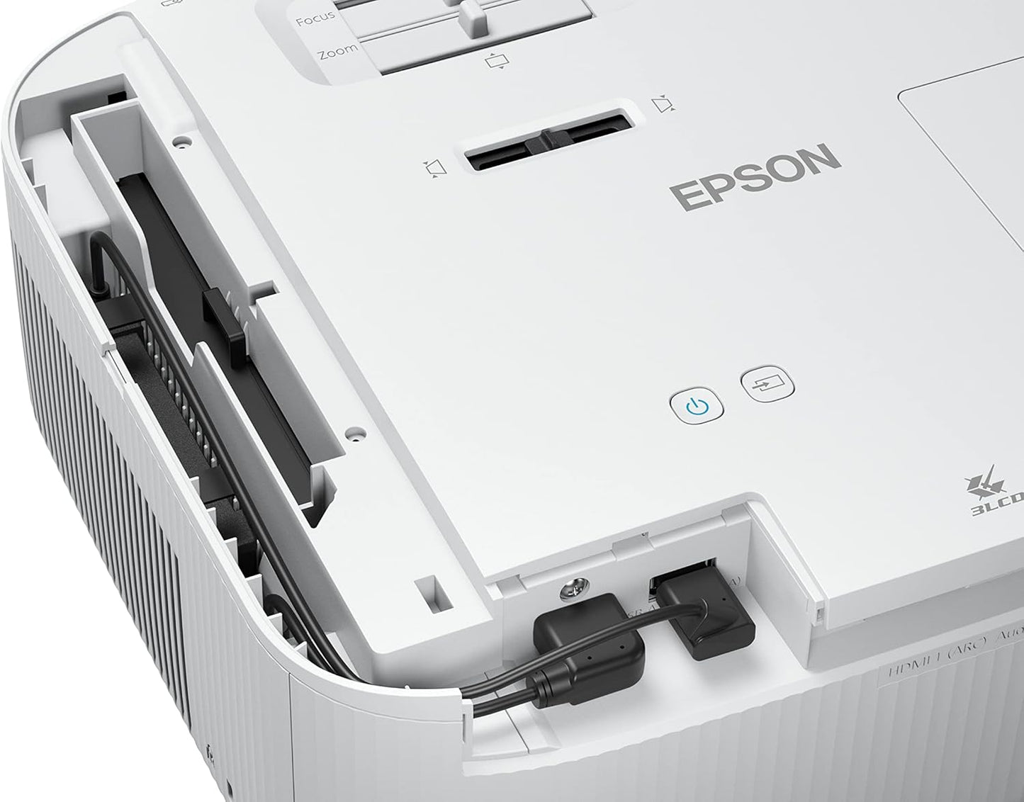 Epson Home Cinema 2350 4K PRO-UHD Smart Gaming Projector with Android TV, 3-Chip 3LCD, HDR10, HLG, 2,800 Lumens