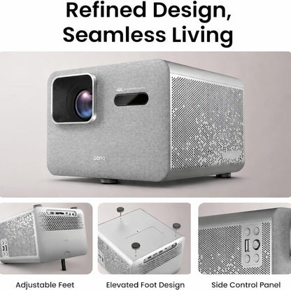 BenQ TK705i 4K HDR Home Entertainment Projector | 3000 Lumens, Google TV Built-In, 16 ms Low Lag, HDR10/HLG
