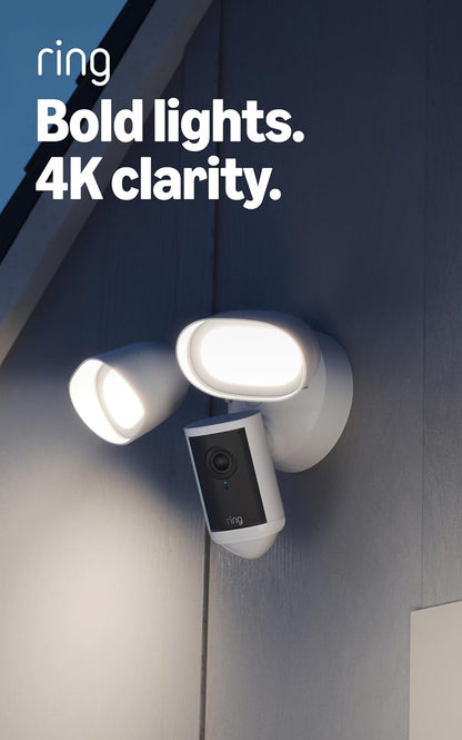 Ring Floodlight Cam Pro, Wired (newest model), Home or business security Camera