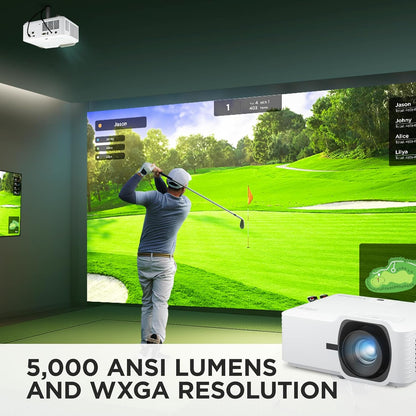 ViewSonic LS741HD 5000 Lumens 1080p Laser Projector with H/V Keystone, 4 Corner Adjustment, 360 Degree Projection
