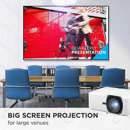 ViewSonic LS741HD 5000 Lumens 1080p Laser Projector with H/V Keystone, 4 Corner Adjustment, 360 Degree Projection
