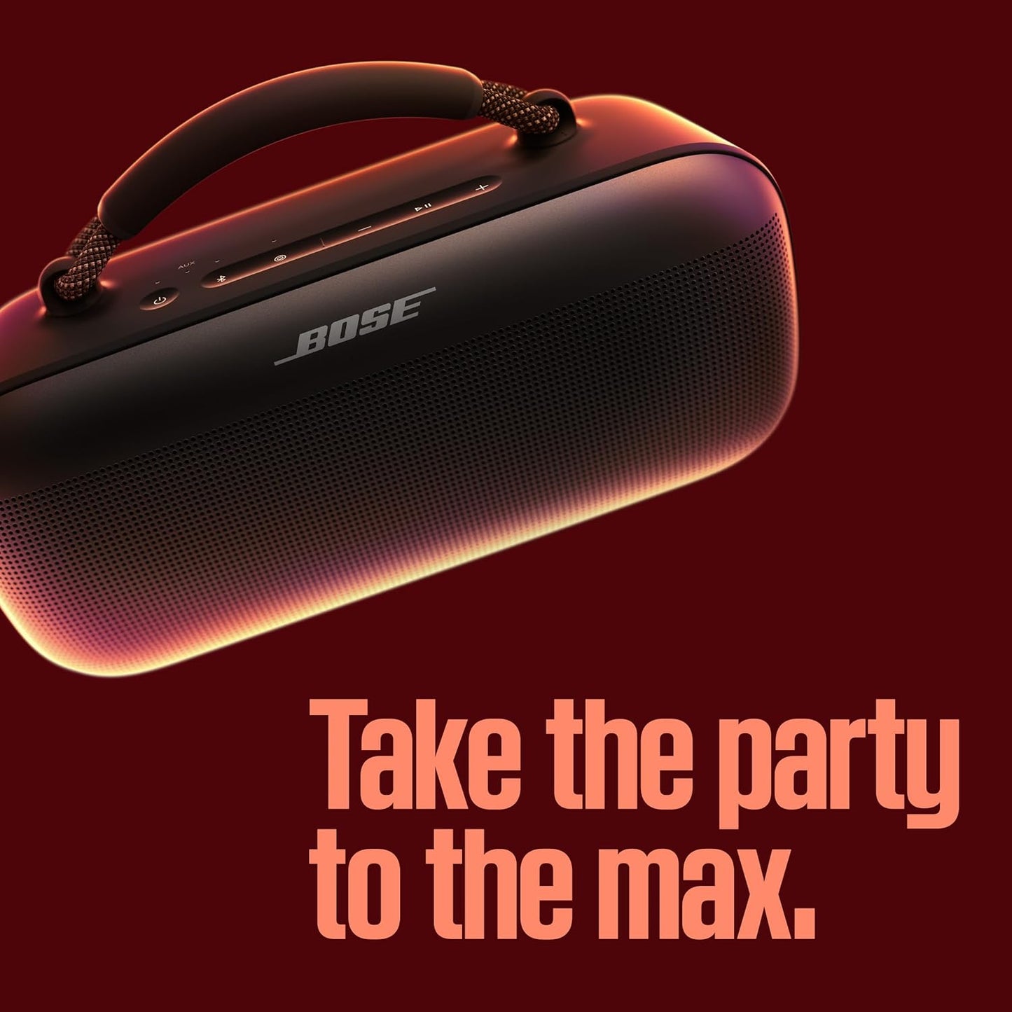Bose SoundLink Max Bluetooth Speaker - Portable Wireless Party Speaker, IP67 Waterproof, Rope Handle