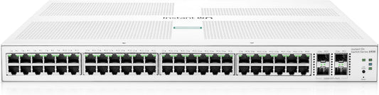 HPE Aruba Instant On 1930 48G 4SFP/SFP+ Switch - Switch - L2+ - Managed - 48 x 10/100/1000 + 4 x 1 Gigabit / 10 Gigabit SFP+ - rack-mountable