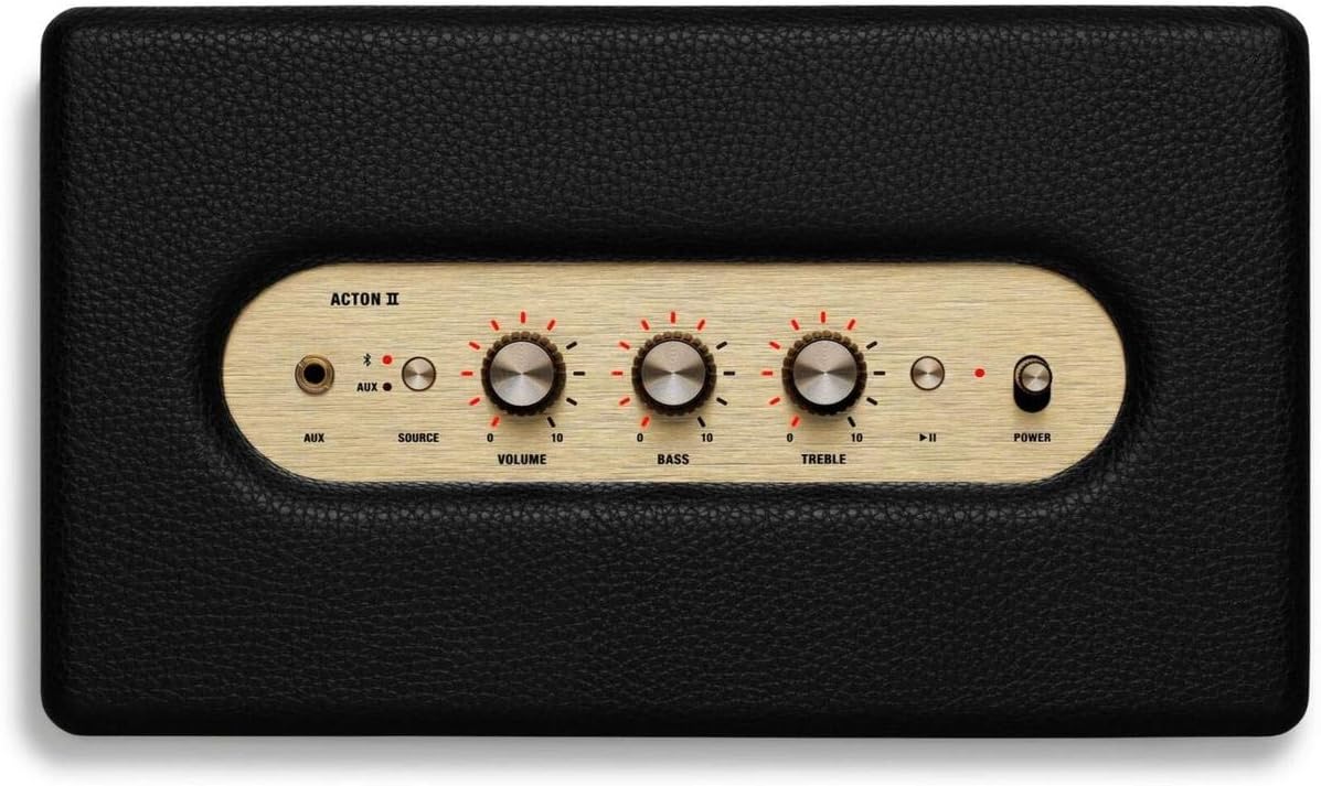 Marshall Acton II Bluetooth Speaker - Black