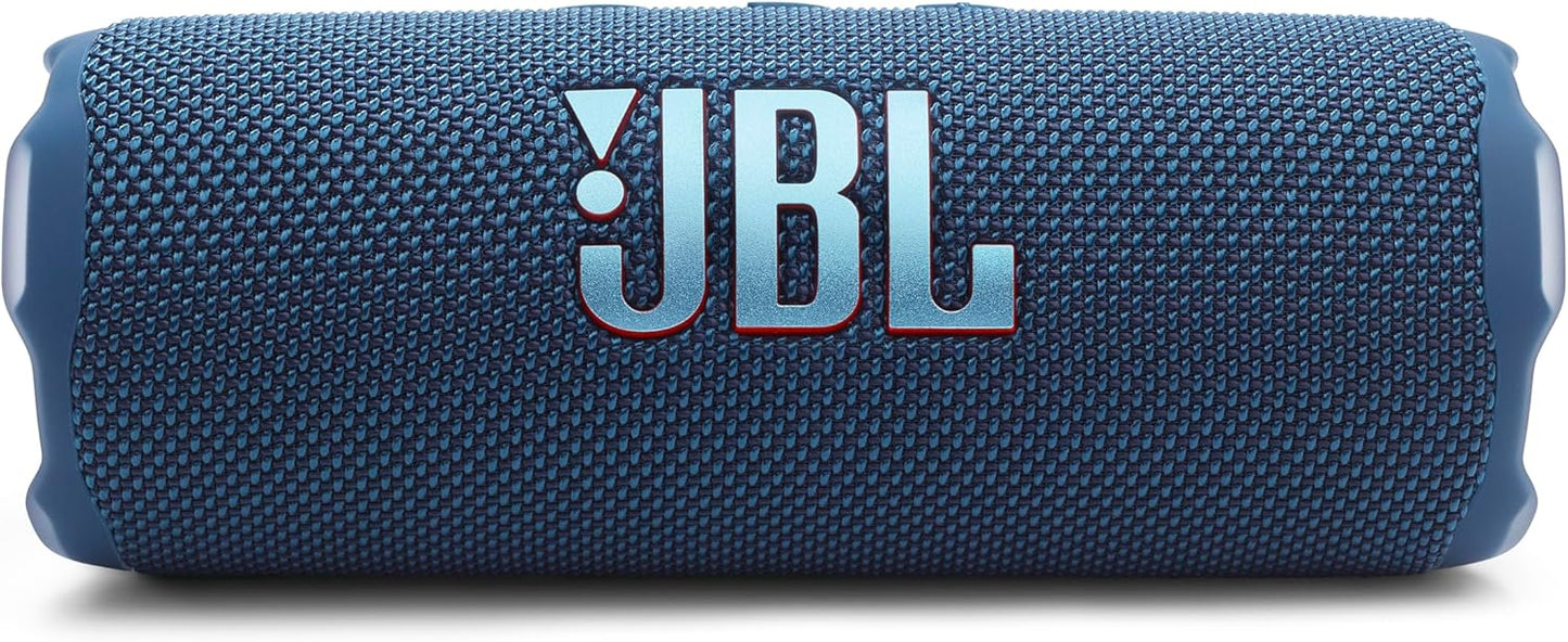 JBL Flip 7 - Portable Waterproof and Drop-Proof Speaker, Bold JBL Pro Sound with AI Boost, 16Hrs of Playtime, and PushLock System with Interchangeable Accessories (Blue)