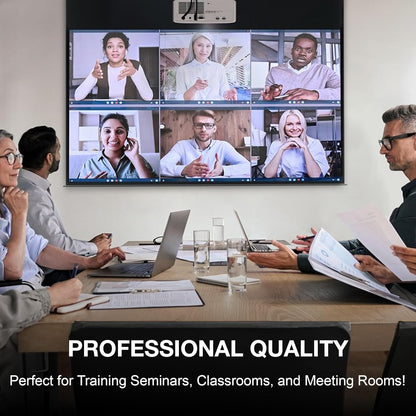 Optoma EH412 1080P HDR DLP Professional Projector | Super Bright 4500 Lumens
