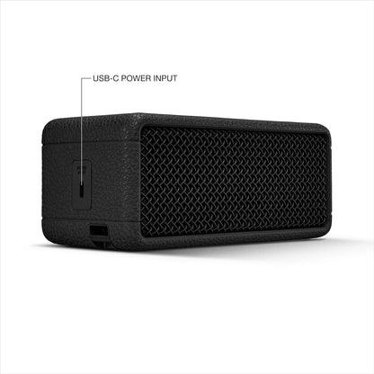 Marshall Emberton III Portable Bluetooth Speaker - Rugged Waterproof/Dust-Proof Design | Loud Stereo Sound, Deep Bass | Compact and Wireless for Travel and Outdoors - Black and Brass