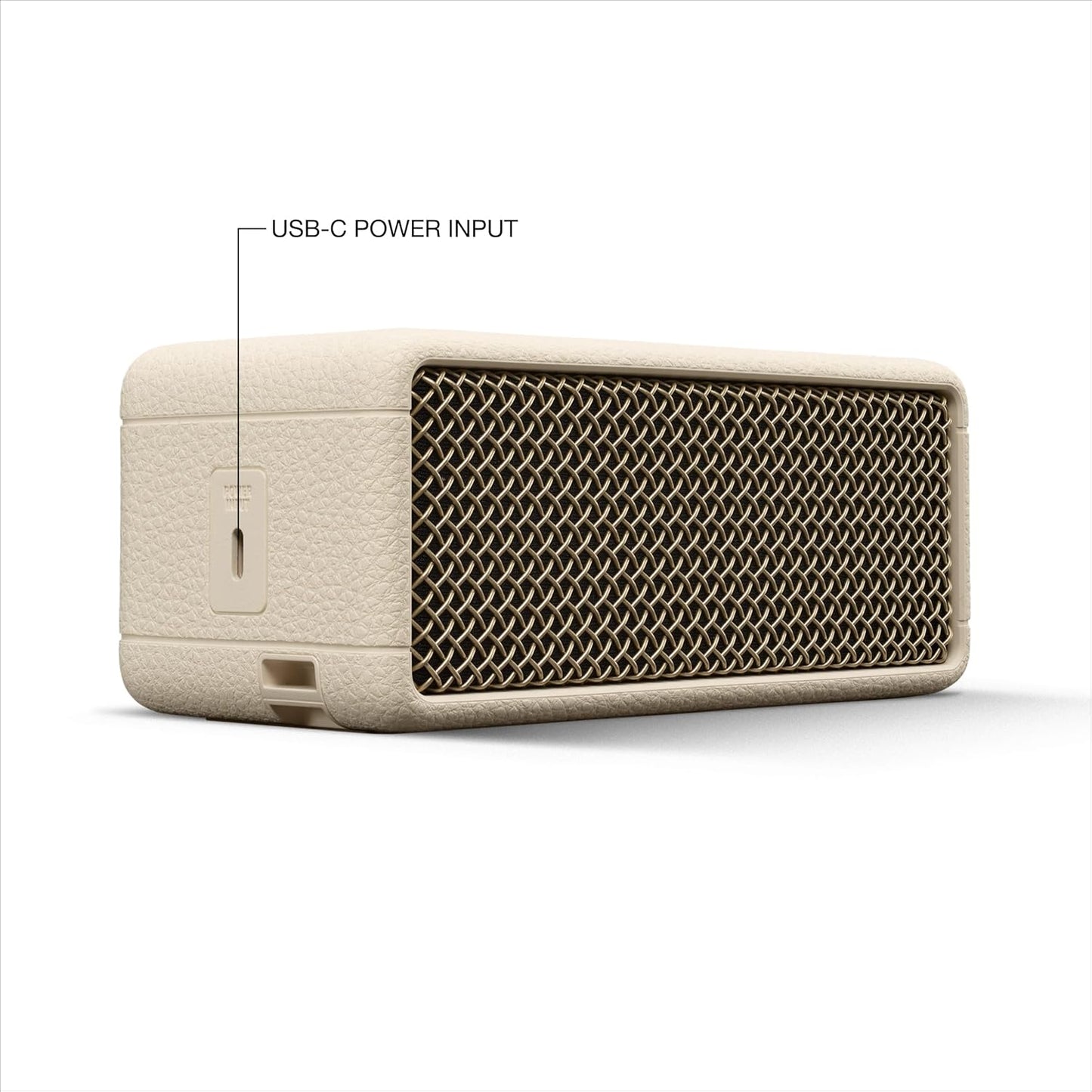 Marshall Emberton III Portable Bluetooth Speaker - Rugged Waterproof/Dust-Proof Design | Loud Stereo Sound, Deep Bass | Compact and Wireless for Travel and Outdoors - Cream