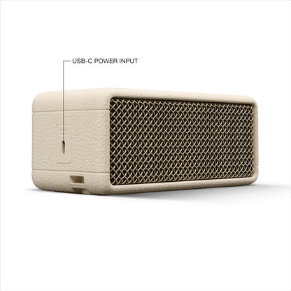 Marshall Emberton III Portable Bluetooth Speaker - Rugged Waterproof/Dust-Proof Design | Loud Stereo Sound, Deep Bass | Compact and Wireless for Travel and Outdoors - Cream
