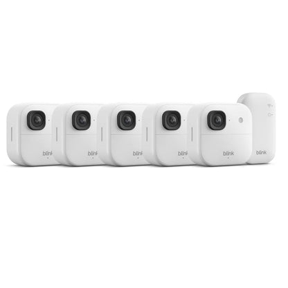 Blink Outdoor 2K+ (newest model) — Wireless smart security camera - 5 Cameras system