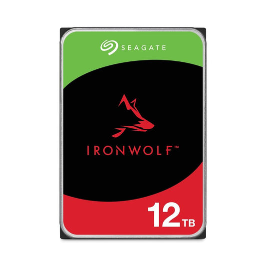 Seagate IronWolf 12TB NAS Internal Hard Drive HDD – CMR 3.5 Inch SATA 6Gb/s 7200 RPM 256MB Cache for RAID Network Attached Storage (ST12000VNZ008/ST12000VN0008)