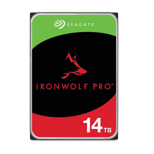 Seagate IronWolf Pro 14TB NAS Internal Hard Drive HDD – CMR 3.5 Inch SATA 6Gb/s 256MB Cache for RAID Network Attached Storage, Data Recovery Service