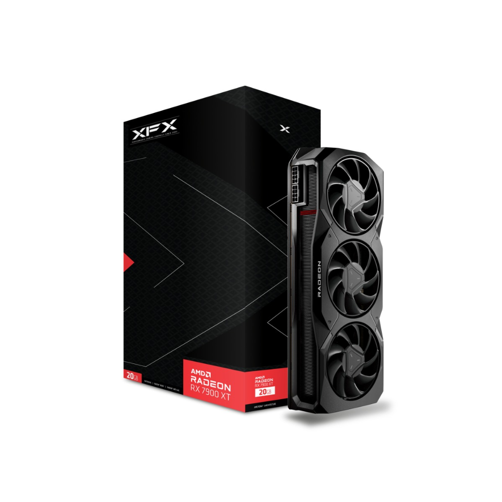 XFX Radeon RX 7900XT Gaming Graphics Card with 20GB GDDR6, AMD RDNA 3 RX-79TMBABF9