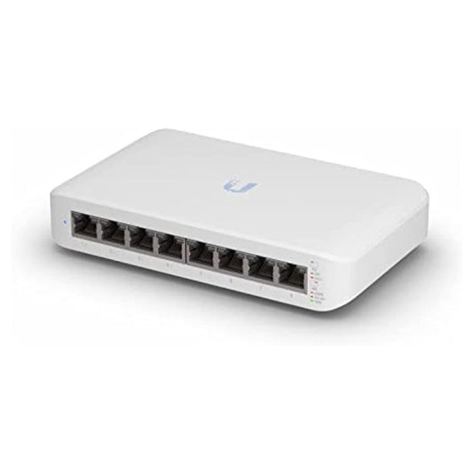 Ubiquiti UniFi Switch Lite 8 PoE |(USW-Lite-8-PoE) 8-Port Gigabit Switch with 4 PoE+ 802.3at Ports