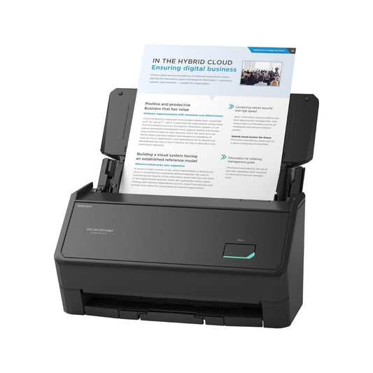 ScanSnap iX2400 High-Speed Simple One-Touch Button Color Document, Photo & Receipt Scanner