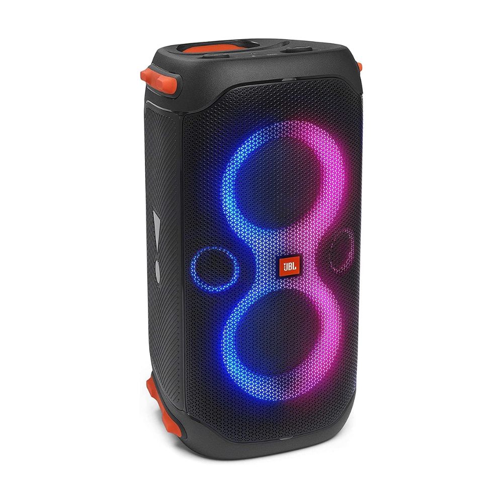 JBL PartyBox 110 - Portable Party Speaker with Built-in Lights, Powerful Sound and deep bass, Black