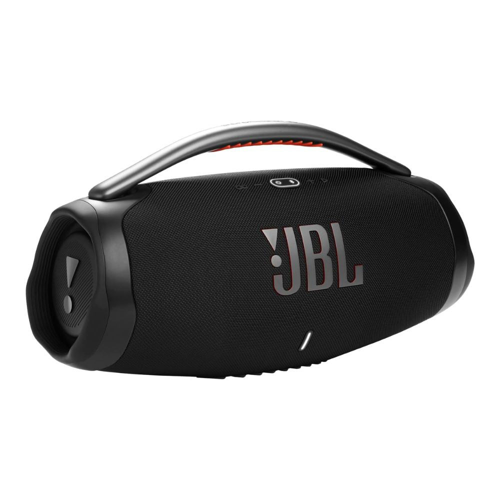 JBL Boombox 3 Black Portable Bluetooth Speaker with Massive Sound, Deepest Bass, IPX7 Waterproof, 24H Playtime, PartyBoost