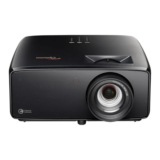 Optoma UHZ36 - 4K UHD, 3500 Lumens, HDR & Filmmaker Mode, Laser Home Theater Projector, 3500 Lumens