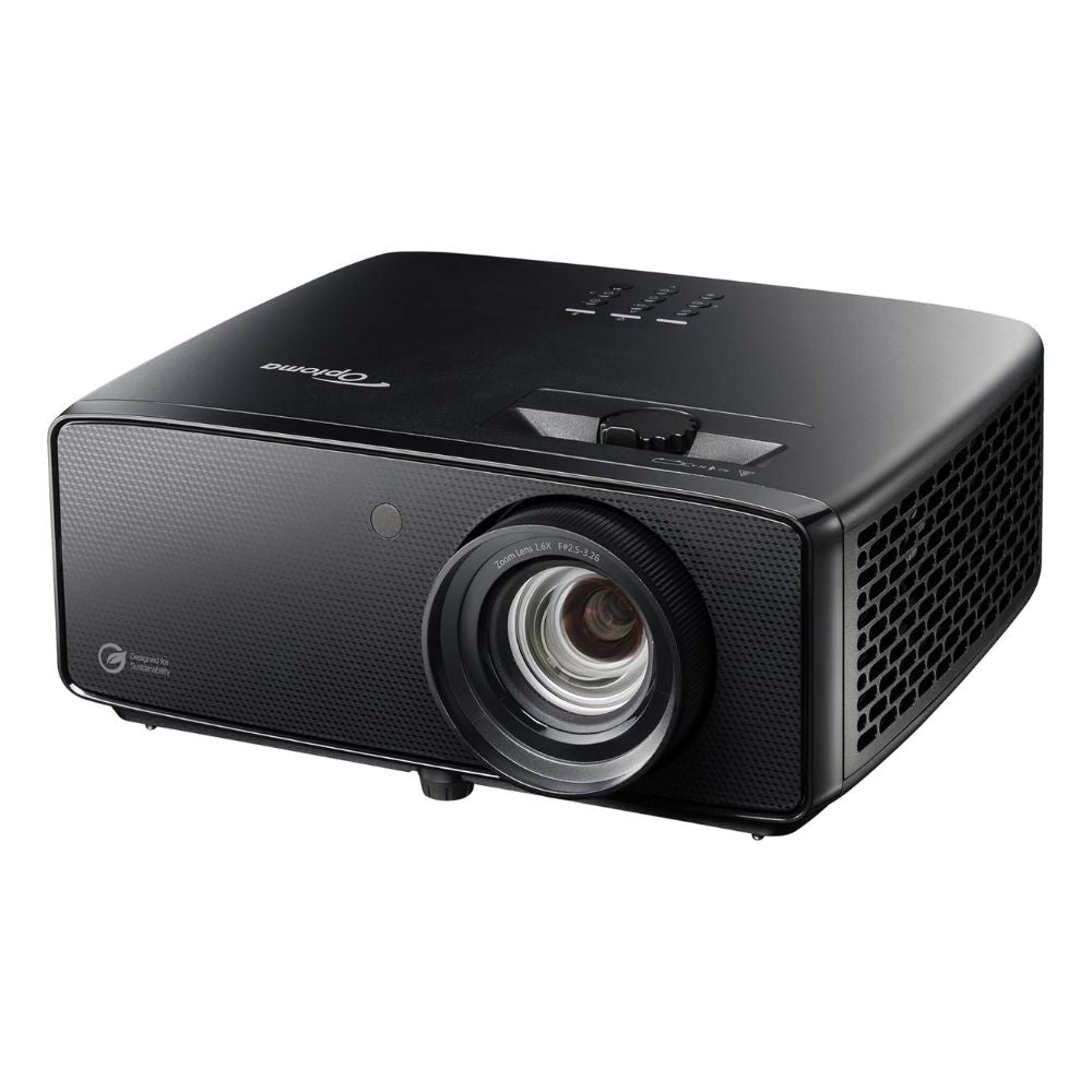 Optoma UHZ58LV - 4K UHD, 3000 Lumens, HDR10+, Laser, Compact Home Theater Projector, 3000 Lumens, Compact