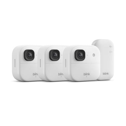 Blink Outdoor 2K+ (newest model) — Wireless smart security camera - 3 Camera System