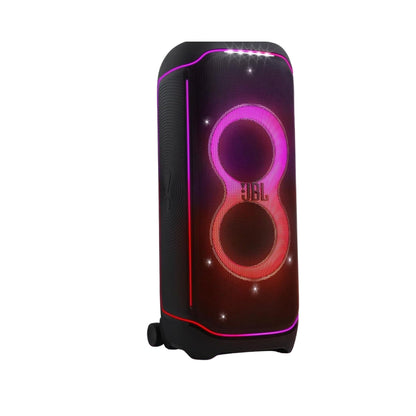 JBL PartyBox 720 - Loudest Battery-Powered Party Speaker with Superior Pro Sound and a Futuristic lightshow, Up to 15 Hours Playtime & IPX4 Splash Proof (Black)