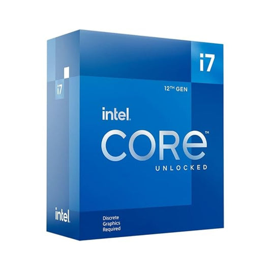 Intel® Core™ i7-12700KF Desktop Processor 12 (8P+4E) Cores up to 5.0 GHz Unlocked LGA1700 600 Series Chipset 125W