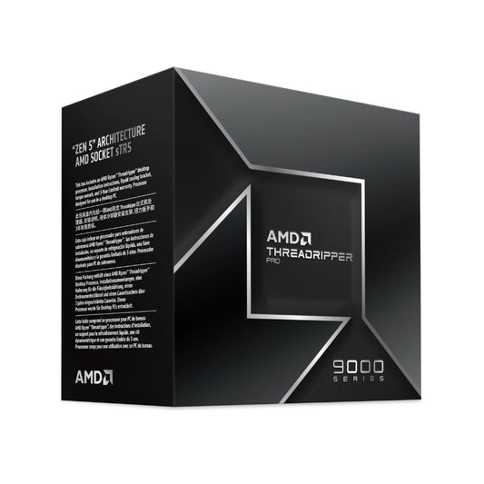 AMD 100-100000723WOF Ryzen Threadripper PRO 9975WX Processor - 32-Core - 4.0 GHz - Socket sTR5-350 W