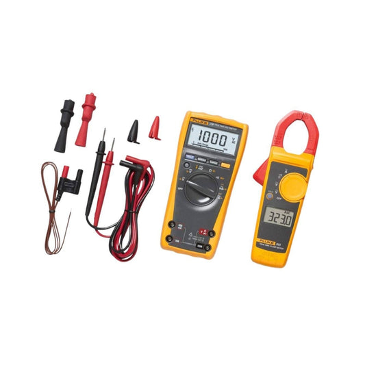 Fluke 179 Multimeter and 323 Clamp Meter True-RMS Combo IMSK Industrial Multimeter Service Kit