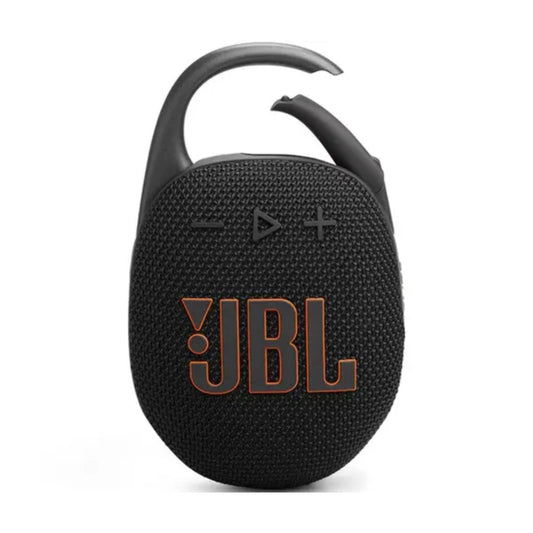 JBL Clip 5 - Ultra-Portable, Waterproof & Dustproof Bluetooth Speaker, Big JBL Pro Sound with Punchy bass, Integrated Carabiner, Up to 12 Hours of Play, Made in Part with Recycled Materials (Black)