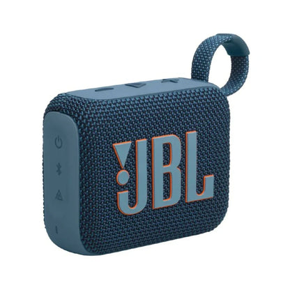 JBL Go 4 - Ultra-Portable, Waterproof and Dustproof Bluetooth Speaker, Big JBL Pro Sound with Punchy bass, 7-Hour Built-in Battery, Made in Part with Recycled Materials (Blue)
