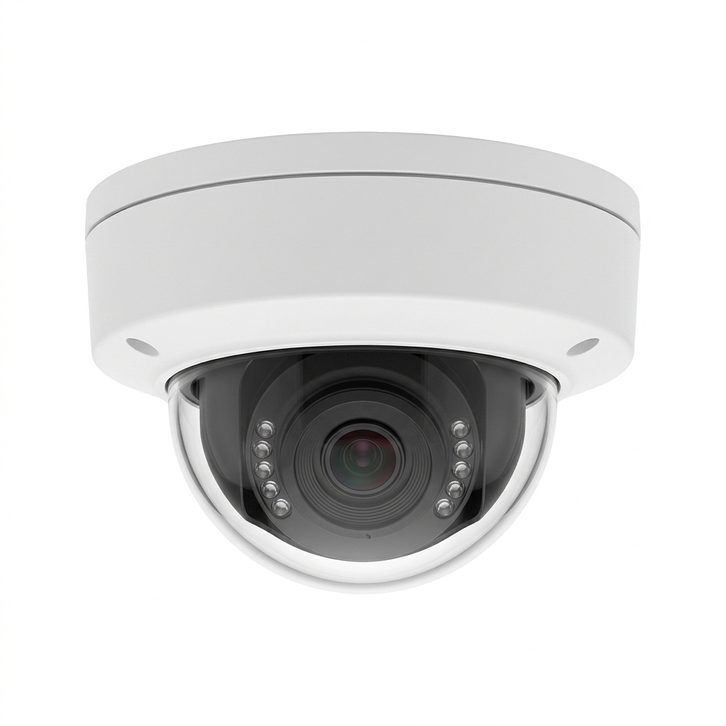 AXIS M4227-LVE 5 Megapixel Outdoor Network Camera - Color - Dome - White - TAA Compliant