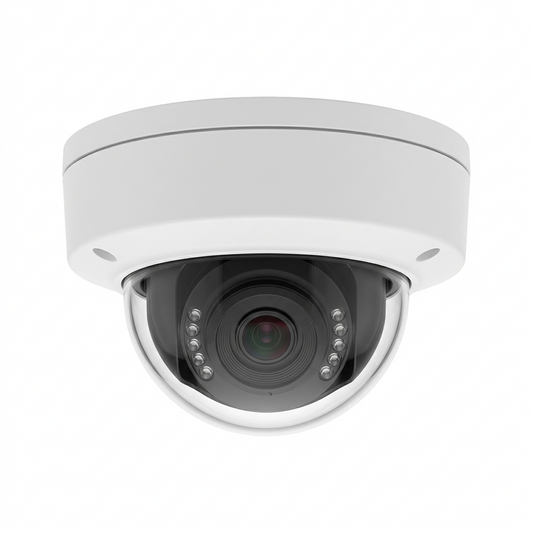 AXIS M4227-LVE 5 Megapixel Outdoor Network Camera - Color - Dome - White - TAA Compliant