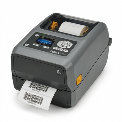 ZEBRA ZD620t Thermal Transfer Desktop Printer with LCD Screen 300 dpi Print Width 4 in WiFi Bluetooth USB Serial Ethernet ZD62143-T01L01EZ